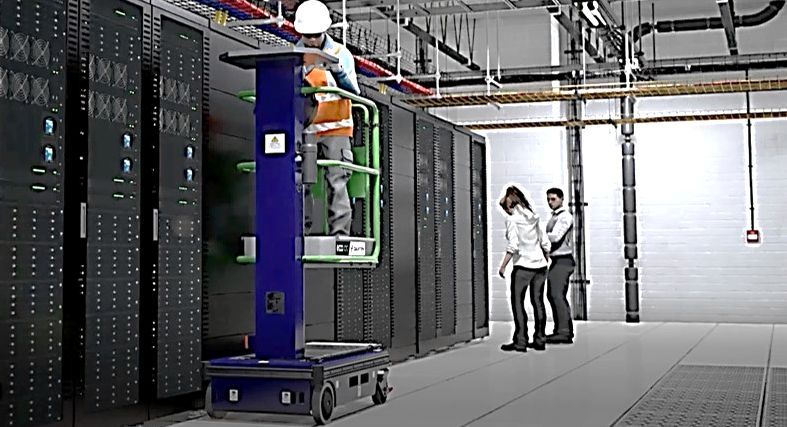 Daxten presents on stand D450: Safer and smarter at height working in the data centre